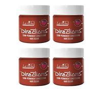 4 x La Riche Directions Semi-Permanent Hair Color 100ml Tub (Flame)