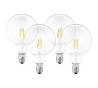 4 X Ledvance LED Filamento Smart+ Globe 5,5W=60W E27 Chiaro Caldo Dimmerabile