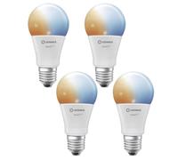 4 x Ledvance LED Smart+ A60 Lampadina 9W=60W E27 TW 2700K-6500K Dimmabile WiFi