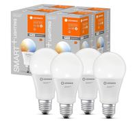 4x Ledvance Smart+ A75 Lampadina LED E27 14W=100W WiFi Dimmabile 180° 2700-6500K
