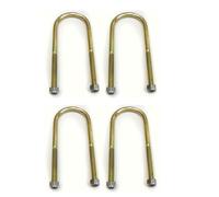 4 X Molla Lamina Posteriore U Kit Bulloni per Mitsubishi L200 K74/K76/K77 (