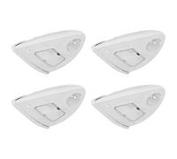 4 X Müller-Licht LED Luce Esterna Con Sensore Navalux 0,6W IP54 4000K, Bianco
