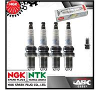 4 X NGK Platino Candele BKR6EQUP