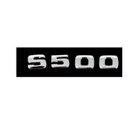 4 x numeri 3D lucidati a specchio lettere S 500 per Scania NextGen S 2017+