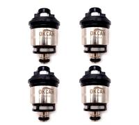 4 X Okcan Iniettori Per Landi Renzo MED GI25-65 Nero MTA Socket EURO 6