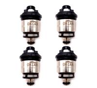 4 X Okcan Iniettori Per Landi Renzo MED GI25-65 Nero MTA Socket EURO 6
