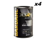 4 x Olio BARDAHL XTR 5W-50 C60 RACING 39.67 ABARTH CORSA, sconti per quantità
