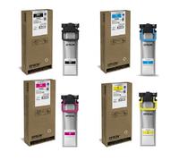 4 X Originale Inchiostro Epson Workforce Pro WF-C5290 C5790 C5210/T9461 T9452