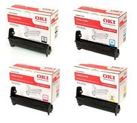 4 X Originale Tamburo OKI C5800N C5800DN C5900N DN C5550 / 43381724 - 43381721