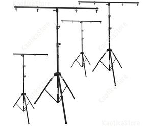 4 x PALO stativo treppiede stand luci fari par discoteca mobile dj supporto luce