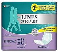 4 X PANNOLONI SAGOMATI LINES SPECIALIST per Adulti Super Maxi incontinenza