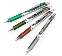 4 X Pentel Energel XM BL77 Retraibile Liquido Gel Inchiostro Penna - 0.7mm -