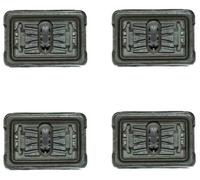 4 X Per Mini 2013-Onwards Jack Punto Presa Supporto Spina Sollevatore Blocco