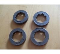 4 X Pignone Catena Anello di Ricambio Wechselritzel 7 Denti .325 1,5 MM (Piccolo