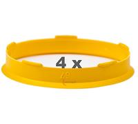 4 x pneugo! Anelli di centraggio per cerchi in alluminio 67.0 mm - 65.1 mm