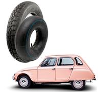 4 X Pneumatici + 4 X CAMERE TR13 VEERUBBER 125 R15 68S 2CV DYANE 125 80 15 M+S