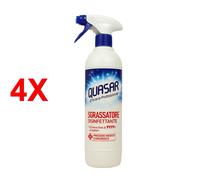 4 X Quasar Sgrassatore Disinfettante Pmc Trigger 580 Ml