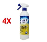 4 X Quasar Sgrassatore Ultrarapido Trigger 580 Ml