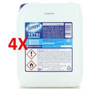 4 X Quasar Vetri Tanica 5 Litri Tanica Formato Professionale