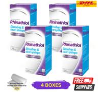 4 X Rhinathiol Dissolve & Fa Scomparire Phlegm Tosse Sciroppo 125ml