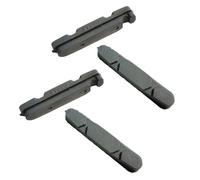 4 x Ricambio Pastiglia Freno Spazi per Brompton Biciclette Grigio