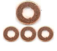 4 x Rondella dell'iniettore ELRING per CITRON, FORD, MAZDA, PEUGEOT, TOYOTA