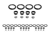 4 x Rondella dell'iniettore Metalcaucho per CITRON, FORD, PEUGEOT 1007