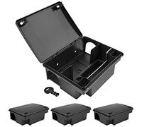 4 x Scatola per esche Topo Regalo Compatta Ratto Controllo Petigi