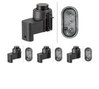 4 x Sensore di parcheggio retromarcia HELLA per SKODA FABIA 2, FABIA 2 Kombi