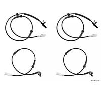 4 X Sensore Di Velocità Ruota ABS Per PEUGEOT PARTNER TEPEE 2008 + HCA/PE/032A