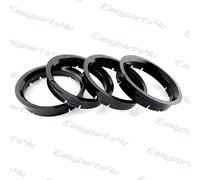 4 X Set Cerchioni Anelli di centraggio 65,0 mm a 57,0 mm, cerchi in alluminio
