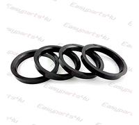 4 X Set Cerchioni Anelli di centraggio 66,6 mm a 56,1 mm, cerchi in alluminio
