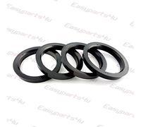 4 X Set Cerchioni Anelli di centraggio 72,0 mm a 58,1 mm, cerchi in alluminio