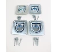 4 x set di montaggio cassone di ancoraggio senza senso per GTP, WEB gancio di...