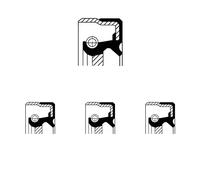 4 x Simering paraolio albero a camme CORTECO per ALFA ROMEO, CADILLAC