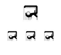 4 x Simering paraolio albero a camme CORTECO per OPEL SIGNUM, VECTRA C