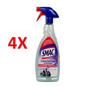 4 X Smac Sgrassatore Profumato Trigger 650 Ml Splendore Imbattibile