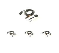 4 x Sonda lambda BOSCH per AUDI, SEAT, SKODA, VW A3 8L, A4 B5, A4 B6, A4