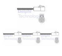 4 x Sonda lambda DELPHI per ASTON MARTIN, FORD, JAGUAR, MAZDA DB10, DB9