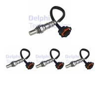 4 x Sonda lambda DELPHI per OPEL, SAAB 44077 I, 44079 I, 9-5 Kombi (YS3E)