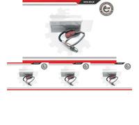 4 x Sonda lambda ESEN SKV per ALPINA, AUDI, BMW, FORD, MERCEDES-BENZ