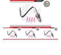4 x Sonda lambda ESEN SKV per AUDI, CHEVROLET, DAIHATSU, HONDA, HYUNDAI