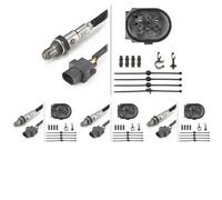 4 x Sonda lambda HELLA per AUDI, SKODA, VW A4 B7, A8 D3, AMAROK, BEETLE