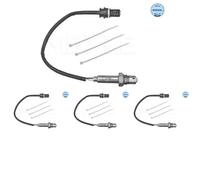 4 x Sonda lambda MEYLE per MERCEDES-BENZ, GrassoT CABRIO, CITY-COUPE