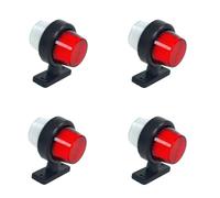 4 X Specchio Luci Neon-Led Luci di Limitazione 12V Red Bianco per Bus Camion Van