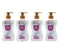4 X Spuma di Sciampagna Acqua Micellare Sapone Liquido Gel 300ml + Italy shop Portachiavi Gratis