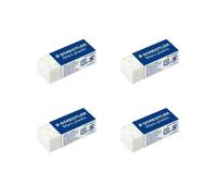 Gomma Staedtler Mars Plastic - 306408 Gomma per cancellare 40 X 19 X 13 mm di colore bianco in polimerico in confezione da 1 Pz.