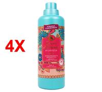 4 X Tesori D'oriente Ammorbidente Concentrato - Profumazione Ayurveda 760 Ml 38