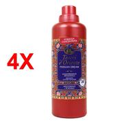 4 X Tesori D'oriente Ammorbidente Concentrato - Profumazione Persian Dream 760
