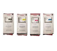 4 X Tinta Originale Canon IPF680 IPF685 IPF780 IPF785 / PFI-207 300ml Cartucce